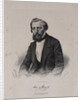 Portrait of the author Ivan Sergeyevich Aksakov, 1860s by Anonymous