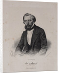 Portrait of the author Ivan Sergeyevich Aksakov, 1860s by Anonymous