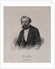 Portrait of the author Ivan Sergeyevich Aksakov, 1860s by Anonymous