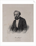 Portrait of the author Ivan Sergeyevich Aksakov, 1860s by Anonymous