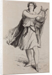 Pauline Viardot as Orfeo in the opera Orpheo ed Euridice by Ch, Gluck, 1890 by Anonymous