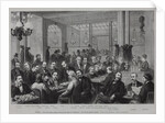 The chess tournament at the Café de la Régence (From Le Monde Illustré), 1874 by Anonymous