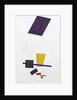 Painterly Realism of a Football Player - Color Masses in the 4th Dimension, 1915 by Anonymous