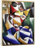 Portrait of a Lady (Plastic Drawing), 1915 by Anonymous