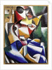 Portrait of a Lady (Plastic Drawing), 1915 by Anonymous