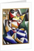 Portrait of a Lady (Plastic Drawing), 1915 by Anonymous