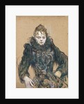 Woman with a Black Boa, 1892 by Anonymous