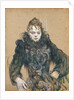 Woman with a Black Boa, 1892 by Anonymous