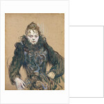 Woman with a Black Boa, 1892 by Anonymous