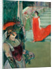 The Opera Messalina at Bordeaux (Messaline descend lescalier bordé de figurants), 1901 by Anonymous
