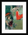 The Opera Messalina at Bordeaux (Messaline descend lescalier bordé de figurants), 1901 by Anonymous