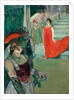 The Opera Messalina at Bordeaux (Messaline descend lescalier bordé de figurants), 1901 by Anonymous