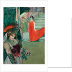 The Opera Messalina at Bordeaux (Messaline descend lescalier bordé de figurants), 1901 by Anonymous