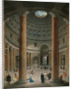 Interior of the Pantheon, Rome, 1735 by Anonymous