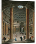 Interior of the Pantheon, Rome, 1735 by Anonymous