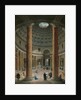 Interior of the Pantheon, Rome, 1735 by Anonymous