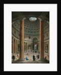 Interior of the Pantheon, Rome, 1735 by Anonymous