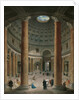 Interior of the Pantheon, Rome, 1735 by Anonymous