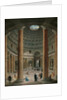 Interior of the Pantheon, Rome, 1735 by Anonymous