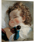 Portrait of Princess Marie Franziska von Liechtenstein at the age of two years, 1836 by Anonymous