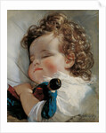 Portrait of Princess Marie Franziska von Liechtenstein at the age of two years, 1836 by Anonymous
