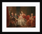 The Family of the Duke of Penthièvre, also known as The Cup of Chocolate, 1768 by Anonymous