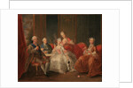 The Family of the Duke of Penthièvre, also known as The Cup of Chocolate, 1768 by Anonymous