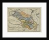 Map of the Caucasus Krai, Mid of the 19th cen by Anonymous