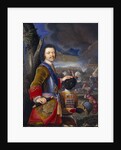 Peter the Great with his page Abraham Hannibal, ca 1720 by Anonymous