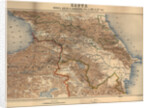 Map of military operations in the Transcaucasian region from 1809 to 1817, 1817 by Anonymous