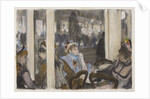 Women on a Cafe Terrace, Evening, 1877 by Anonymous