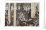 Women on a Cafe Terrace, Evening, 1877 by Anonymous