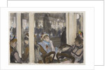 Women on a Cafe Terrace, Evening, 1877 by Anonymous