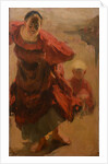 Woman with child, 1901 by Anonymous