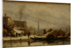 Venice near the railroad station, Noon, 1872 by Anonymous