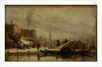 Venice near the railroad station, Noon, 1872 by Anonymous