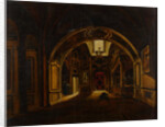 Inside view of the Lower church of Saint Basils Cathedral in Moscow, First half of the 19th cent by Anonymous