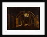 Inside view of the Lower church of Saint Basils Cathedral in Moscow, First half of the 19th cent by Anonymous
