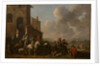 Preparing for the hunt, 1670s by Anonymous