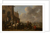 Preparing for the hunt, 1670s by Anonymous