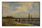 Vichy, Banks, Noon, 1870 by Anonymous