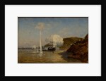 The Action of Nikolai Skrydlov on the Danube, 1881 by Anonymous