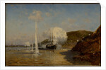 The Action of Nikolai Skrydlov on the Danube, 1881 by Anonymous
