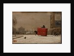 Winter in Paris, 1870s by Anonymous
