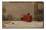 Winter in Paris, 1870s by Anonymous