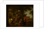 On the farm, A scene from rural life, Second Half of the 18th cen by Anonymous