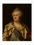Portrait of Empress Catherine II, 1790s by Anonymous