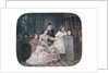 Portrait of Grand Duchess Alexandra Iosifovna of Saxe-Altenburg with children by Anonymous