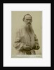 Portrait of the author Count Lev Nikolayevich Tolstoy by Anonymous