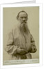 Portrait of the author Count Lev Nikolayevich Tolstoy by Anonymous